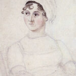 Cassandra Austen's portrait of Jane Austen (ac.1810)
