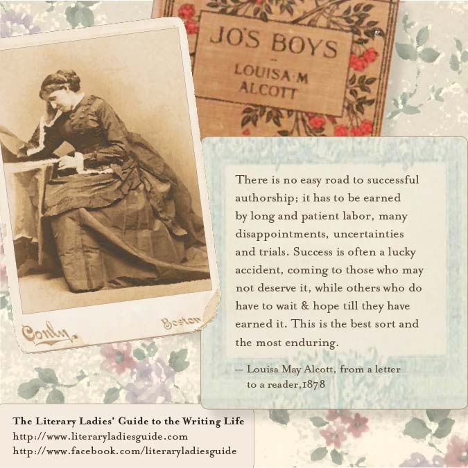 Louisa May Alcott quote on success