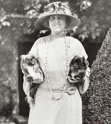 Edith wharton and pekingese