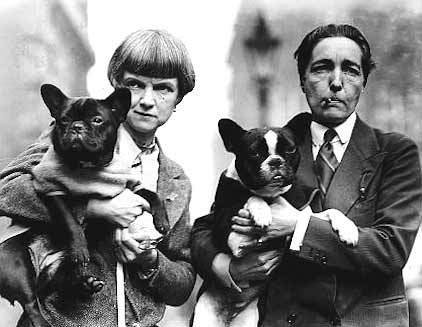 Una Troubridge and Radclyffe Hall