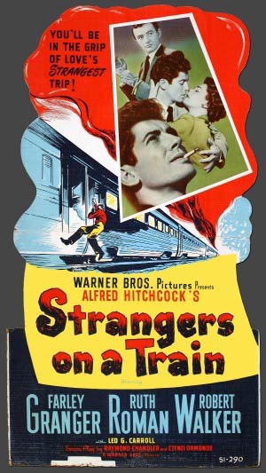 Strangers on a Train 1951 film poster