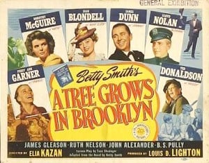 A Tree Grows In Brooklyn film 1945 film Poster