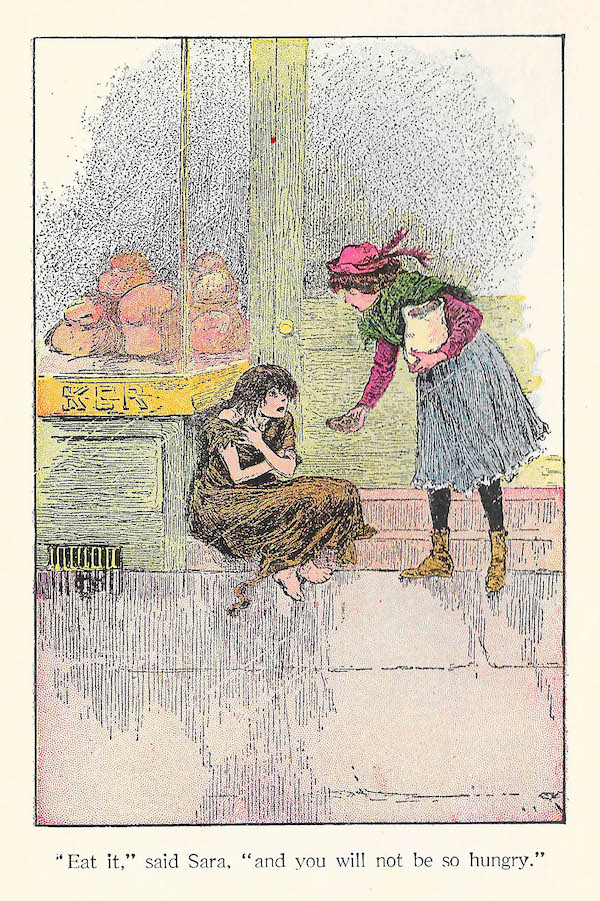 Illustration from Sara Crewe, or What Happened at Miss Minchin's