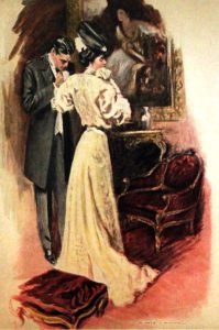 Original illustration from Madame de Treymes by Edith Wharton