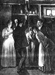 Original illustration from The Giant Wistaria by Charlotte Perkins Gilman