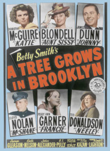 A tree grows in brooklyn flim poster