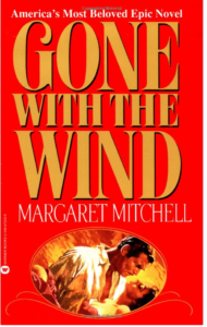 Gone with the wind by Margaret Mitchell paperback edition