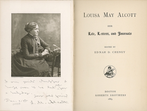 louisa may alcott - life, letters, journals edited by Ednah cheney