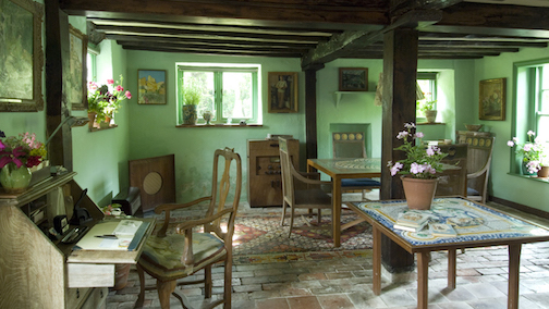 The Sitting Room at Monk's House, East Sussex