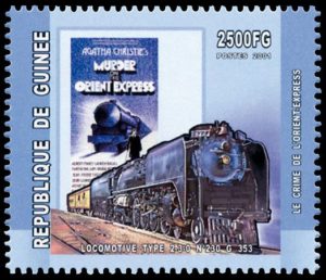 Agatha Christie Murder on the Orient Express Stamp