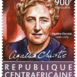 Agatha Christie Stamp - Republique Centrafricaine