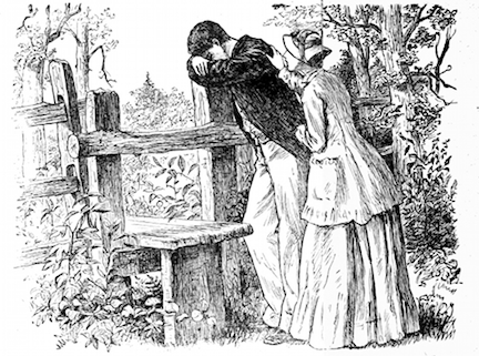 Illustration by Frank T. Merrill from Little Women by Louisa May Alcott