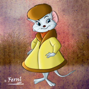 Miss Bianca reimagined by Disney, 1977
