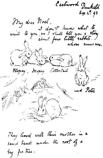 Beatrix Potter Letter to Noel Moore