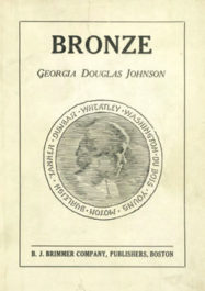Bronze (1922 Poetry collection) by Georgia Douglas Johnson