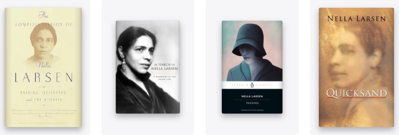 Nella Larsen books
