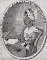 Phillis Wheatley, first African-American poet