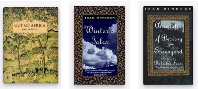 Isak Dinesen books