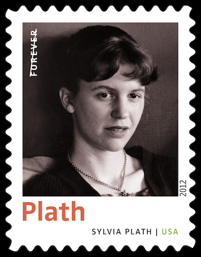 Sylvia Plath 2012 USPS stamp