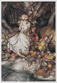 Illustration for Goblin Market by Christina Rossetti - Arthur Rackham