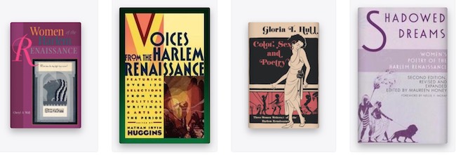 Books on Women writers of the Harlem Renaissance