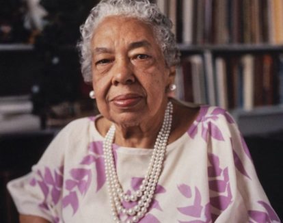 Journalist Alice Dunnigan in her later years