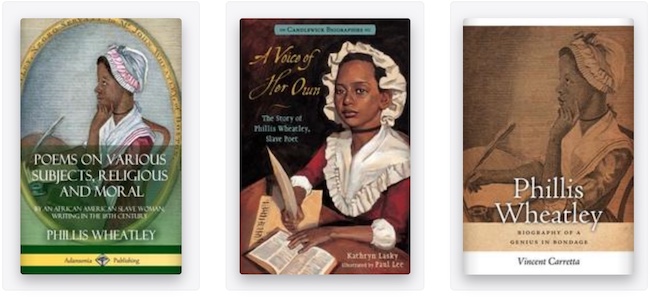 Phillis Wheatley books