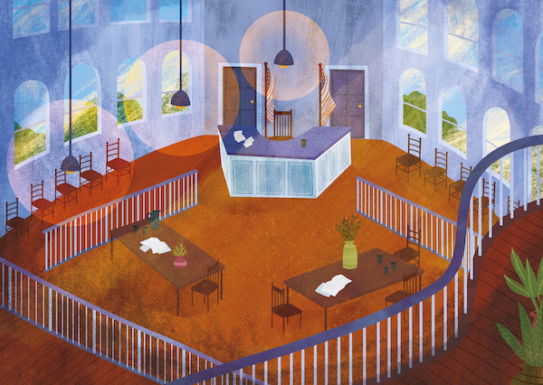 Literary Places by Sarah Baxter (author) and Amy Grimes (illustrator) Harper Lee's Monroeville