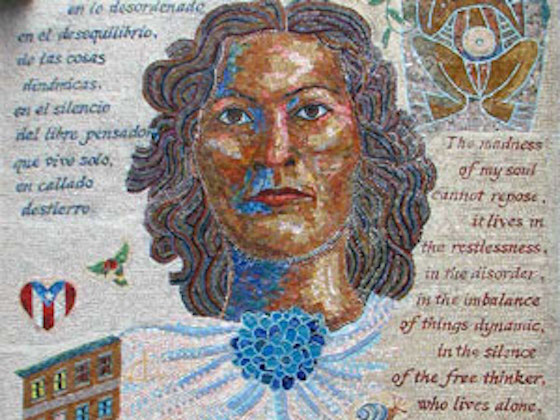 Julia de Burgos mosiac