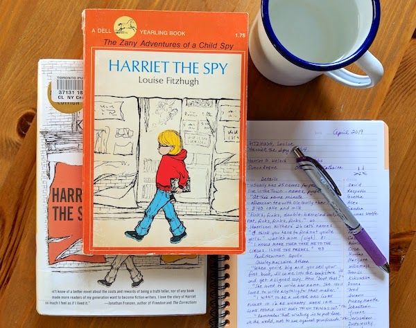 Harriet the Spy by Louise Fitzhugh and Notebook