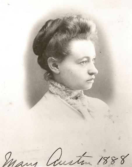 Mary Hunter Austin, 1888