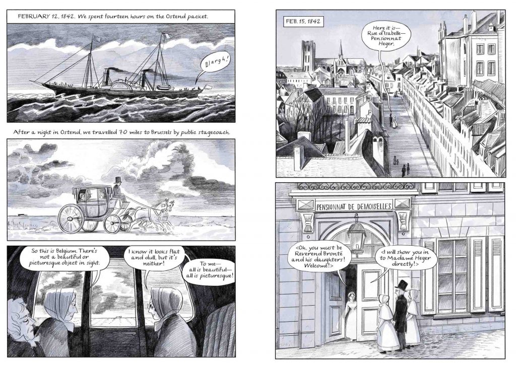Charlotte Bronte Before Jane Eyre by Glynnis Fawkes - Interior pages