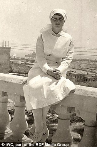 Vera Brittain as a WWI nurse