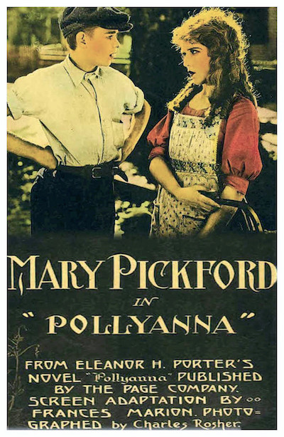 Pollyanna 1920 silent film poster