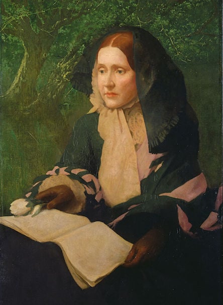 Julia Ward Howe portrait by John Elliot