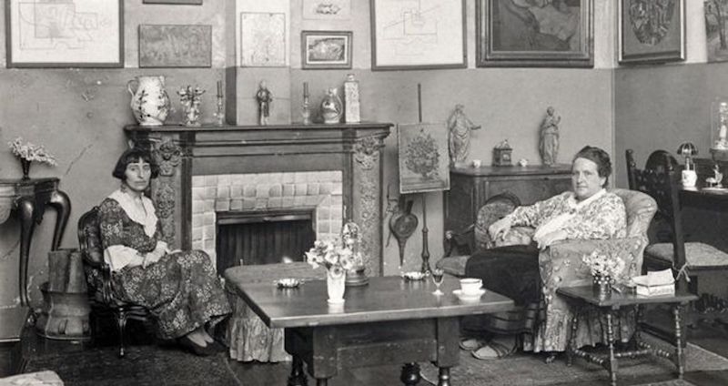 Gertrude stein & Alice B. Toklas - rue de fleurus salon