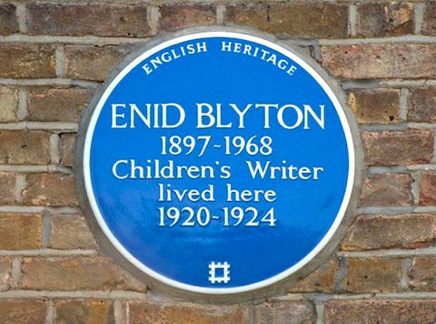 Enid Blyton plaque