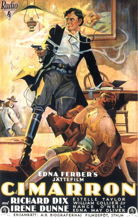 cimarron 1931 film poster