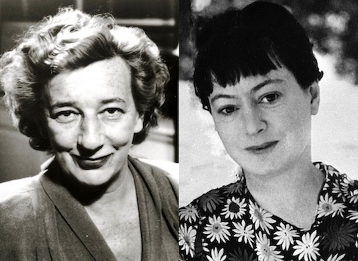 Lillian Hellman and Dorothy Parker