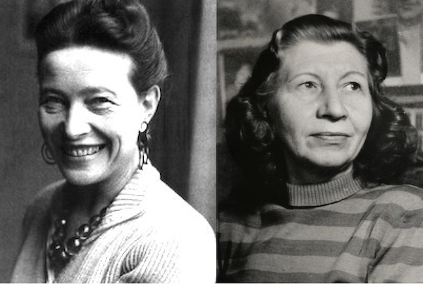 Simone de Beauvoir & Violette Leduc
