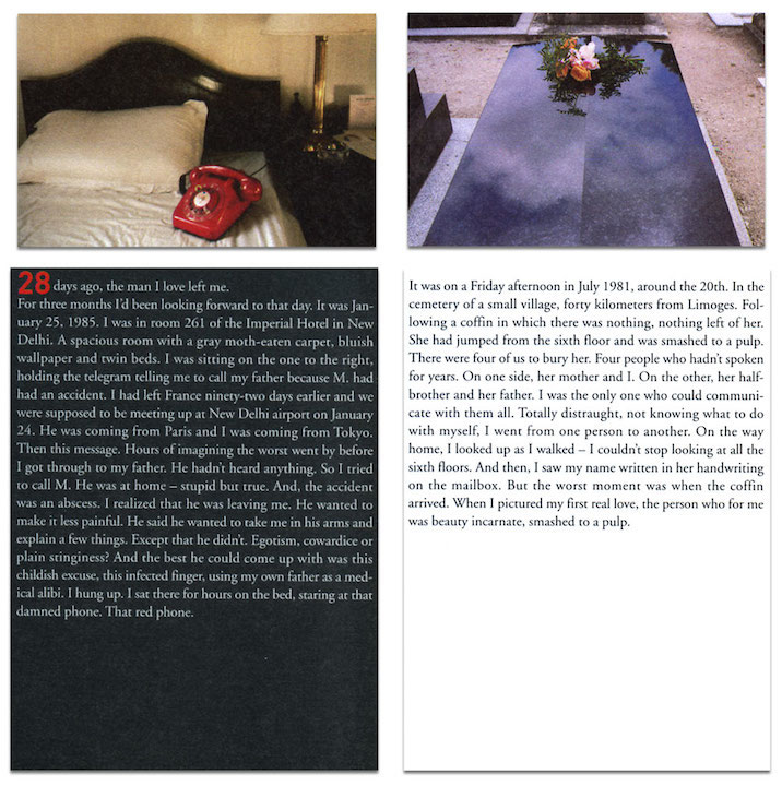 Exquisite Pain by Sophie Calle