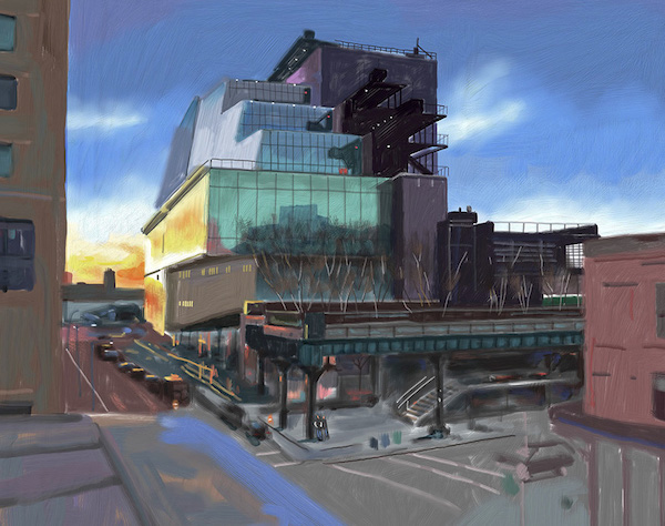 Whitney Museum by Bob Eckstein