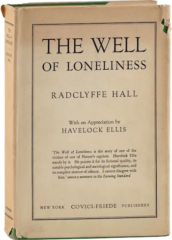 Well of Loneliness 1st edition copy