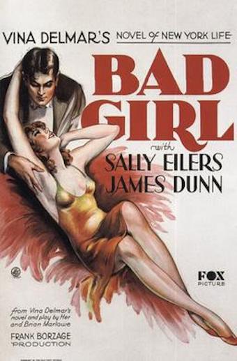 Bad Girl 1931 movie poster