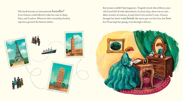 The Secret Gardens of Frances Hodgson Burnett interior 2