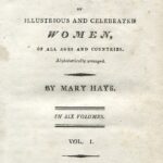 Female Biography by Mary Hays