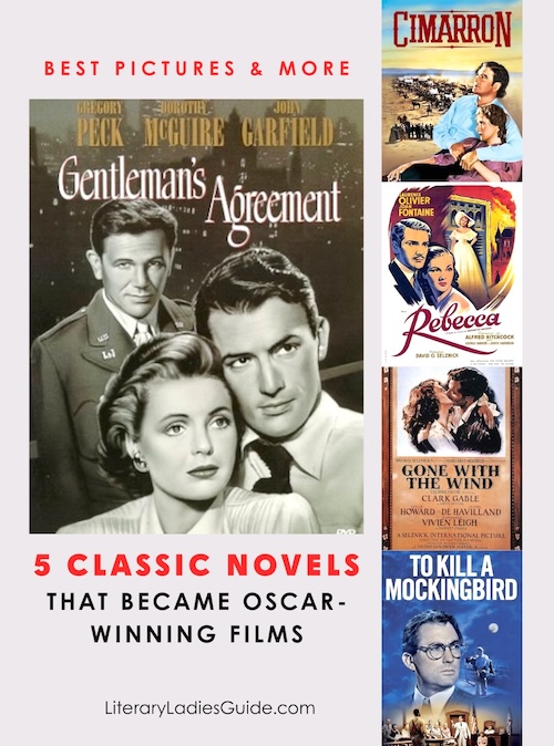 Best Pictures films adapted from bestselling novels